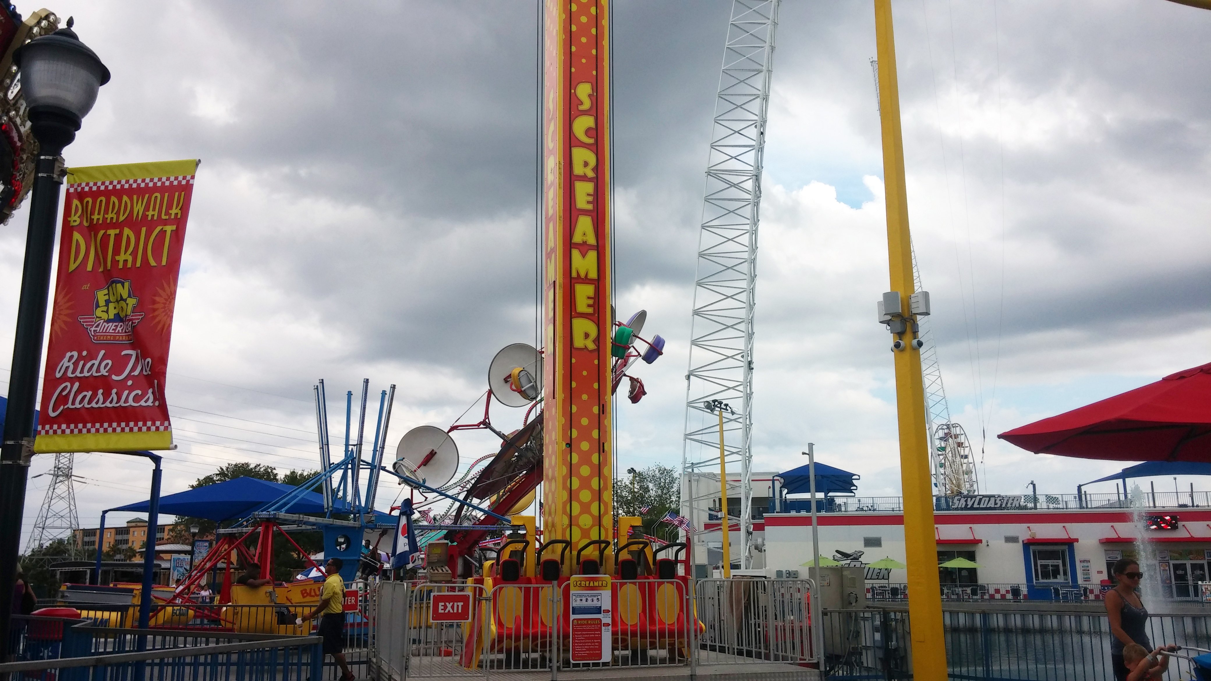 how much is the slingshot ride in orlando