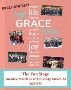 The Grace Tour Flyer