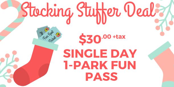 Stocking Stuffer Deal $30 Single Day 1-Park Pass