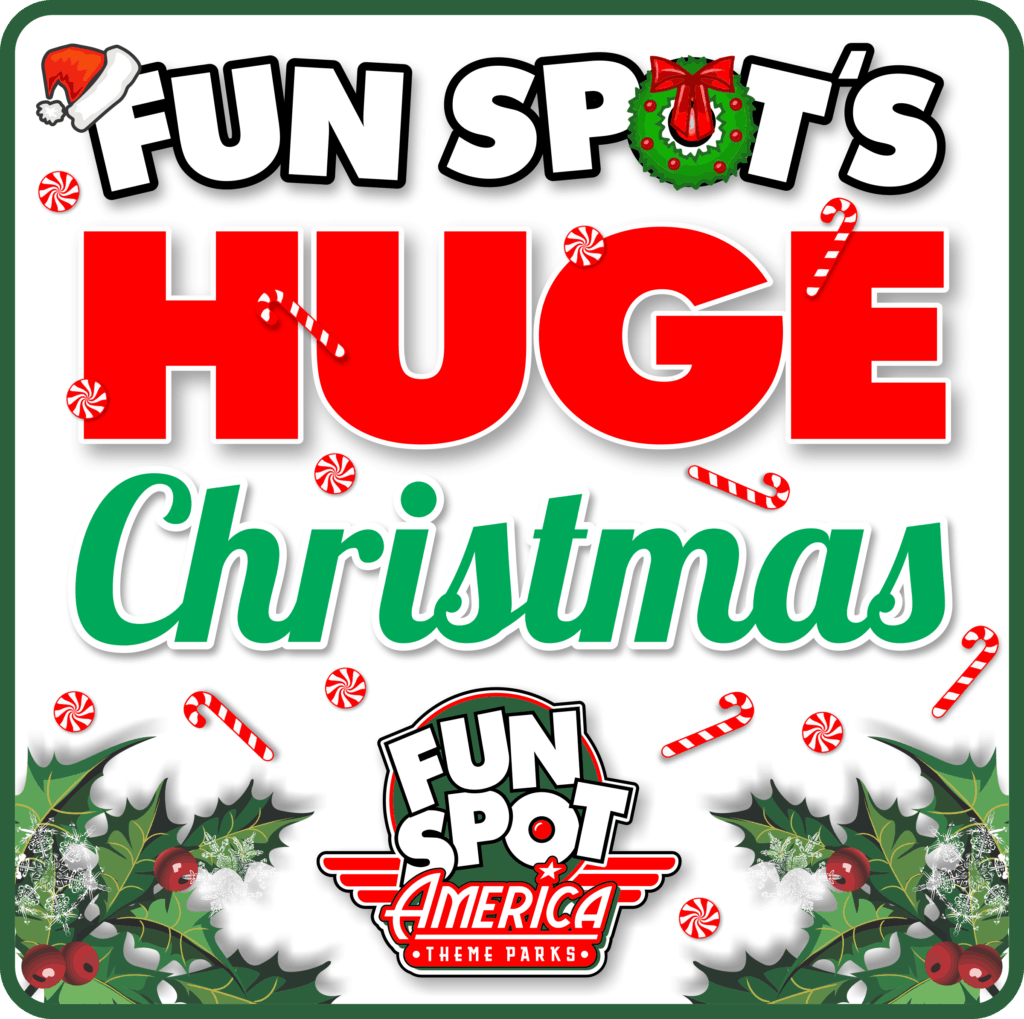 Fun Spot's HUGE Christmas Logo