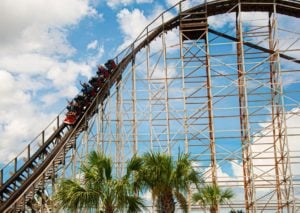 White Lightning Roller Coaster